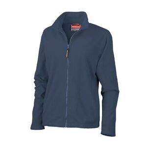 Result Women's La Femme® High Grade Microfleece Plain Jacket (490 GSM) / Navy Bl